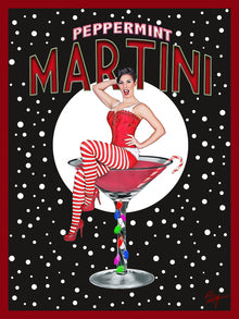  PEPPERMINT MARTINI