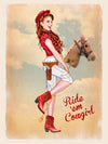 RIDE 'EM COWGIRL