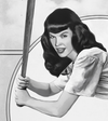 BETTIE AT THE BAT