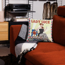  Lady Luck Pillow