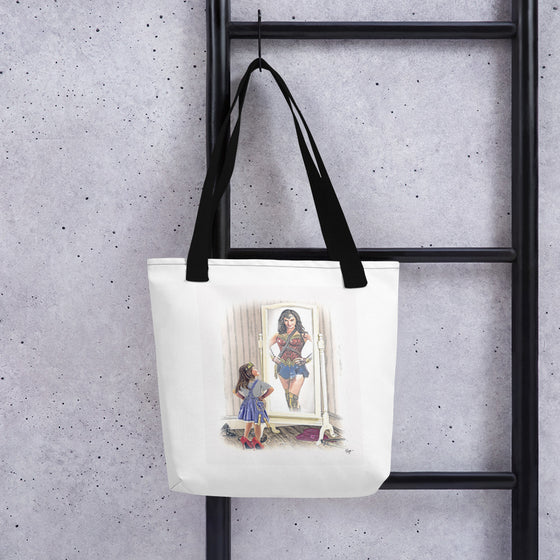 Reflective Wonder 84 Tote bag