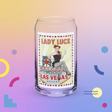  Lady Luck Can-shaped glass