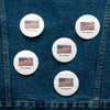 Freadom Set of pin buttons